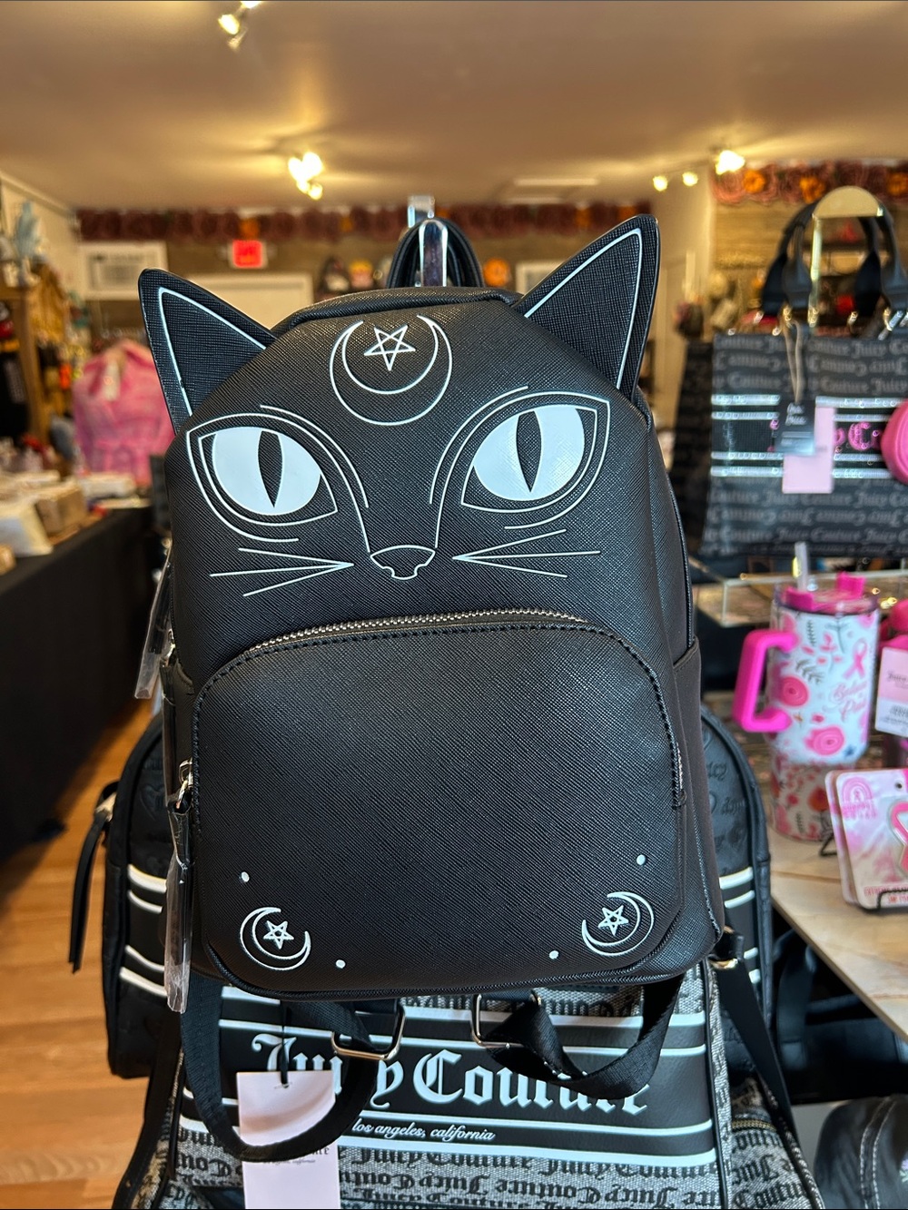 MAD Engine Black Cat Moon Mini Backpack